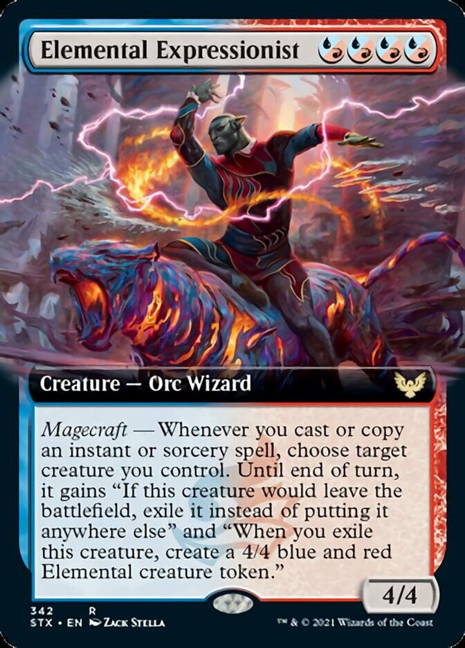 Elemental Expressionist (Extended) [Strixhaven: School of Mages] | Devastation Store
