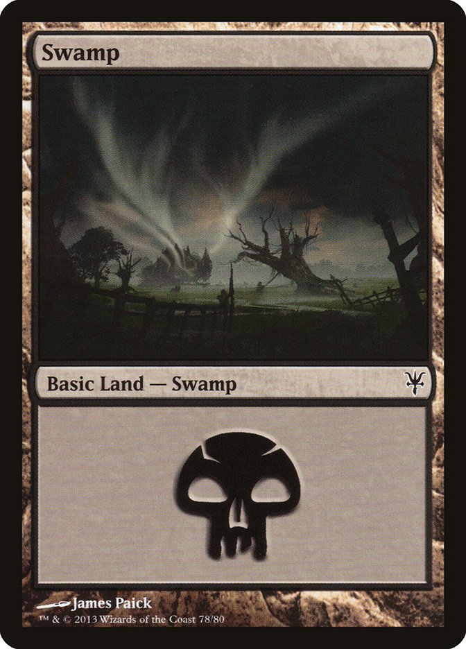 Swamp (78) [Duel Decks: Sorin vs. Tibalt] - Devastation Store | Devastation Store