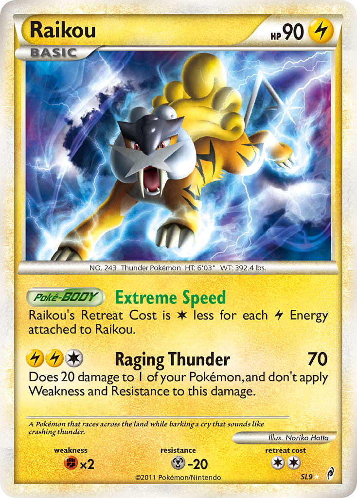 Raikou (SL9) [HeartGold & SoulSilver: Call of Legends] | Devastation Store