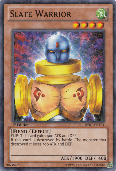 Slate Warrior [BP01-EN121] Starfoil Rare | Devastation Store
