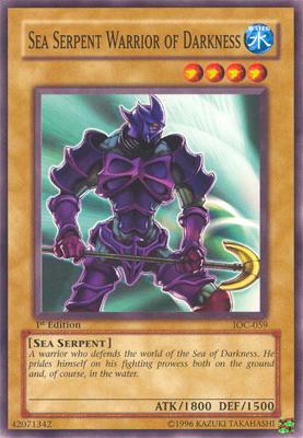 Sea Serpent Warrior of Darkness [IOC-059] Common | Devastation Store