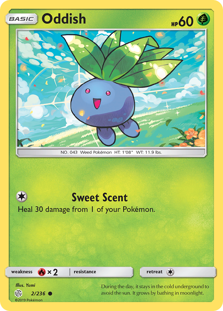 Oddish (2/236) [Sun & Moon: Cosmic Eclipse] | Devastation Store