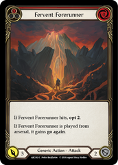 Fervent Forerunner (Red) [ARC182-C] 1st Edition Rainbow Foil - Devastation Store | Devastation Store