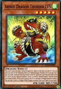 Armed Dragon Thunder LV5 [BLVO-EN003] Super Rare | Devastation Store