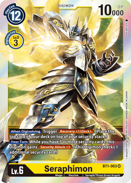 Seraphimon [BT1-063] [Release Special Booster Ver.1.0] | Devastation Store