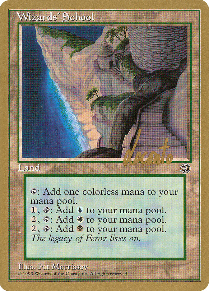 Wizards' School (Michael Loconto) [Pro Tour Collector Set] | Devastation Store