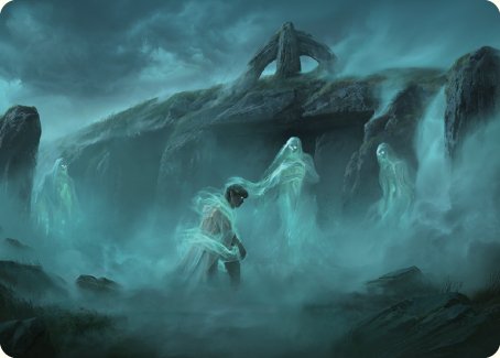 Fog on the Barrow-Downs Art Card [The Lord of the Rings: Tales of Middle-earth Art Series] | Devastation Store