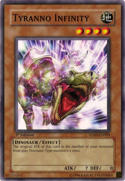 Tyranno Infinity [SD09-EN009] Common | Devastation Store