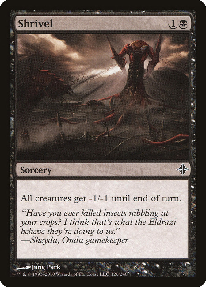 Shrivel [Rise of the Eldrazi] | Devastation Store