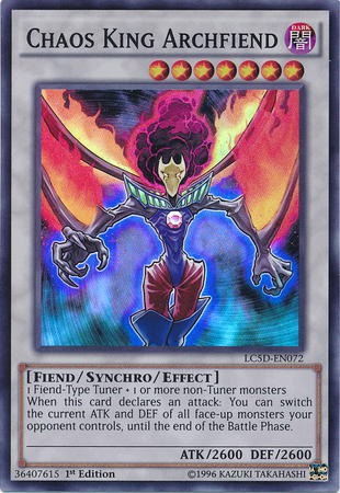 Chaos King Archfiend [LC5D-EN072] Super Rare | Devastation Store
