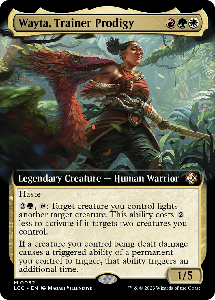 Wayta, Trainer Prodigy (Extended Art) [The Lost Caverns of Ixalan Commander] | Devastation Store