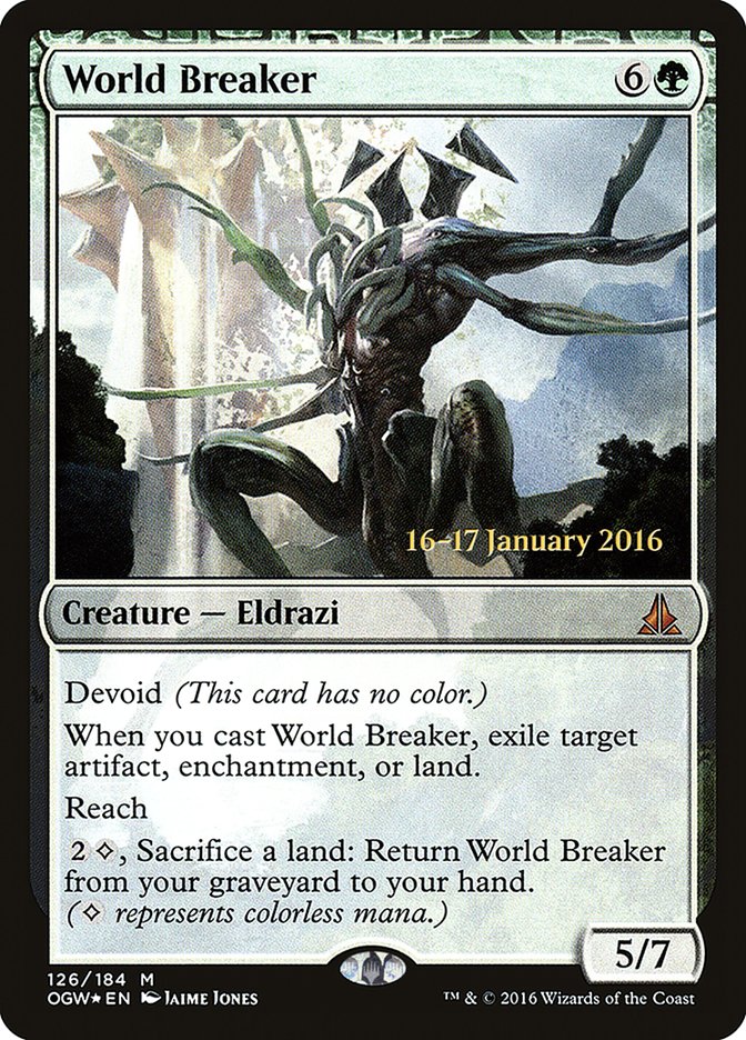 World Breaker [Oath of the Gatewatch Prerelease Promos] | Devastation Store