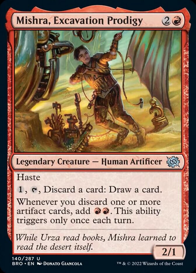 Mishra, Excavation Prodigy [The Brothers' War] | Devastation Store