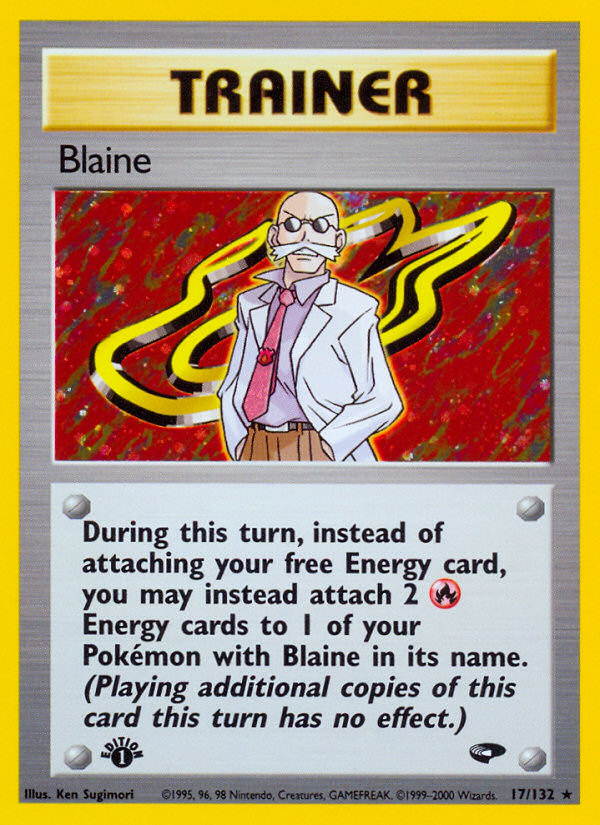 Blaine (17/132) [Gym Challenge 1st Edition] | Devastation Store