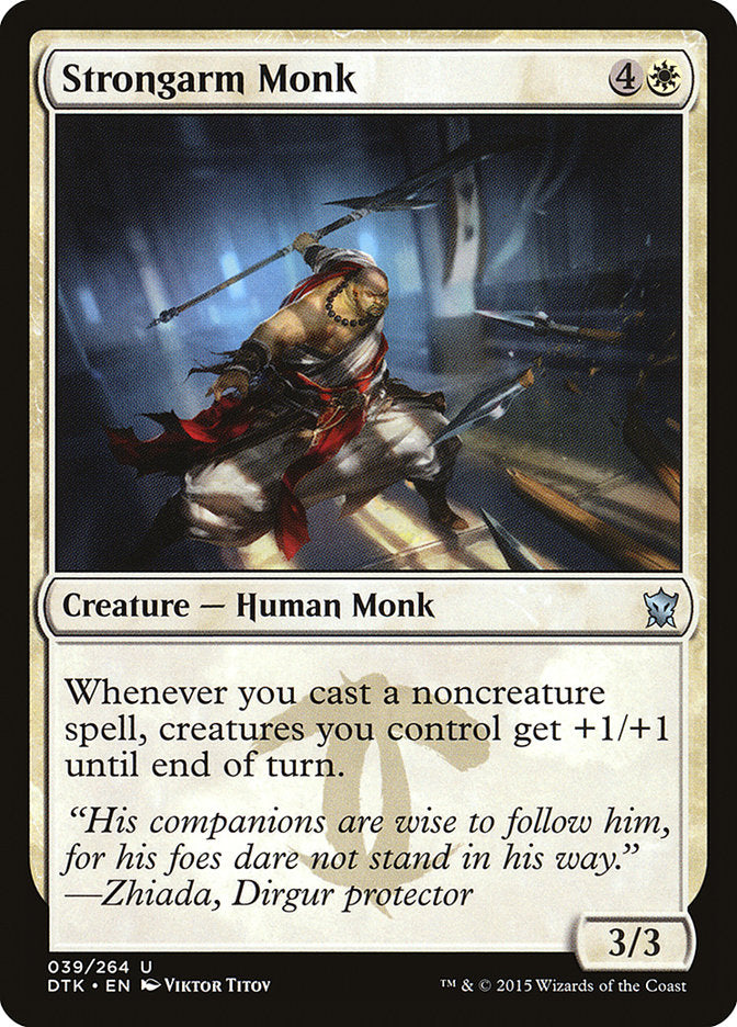 Strongarm Monk [Dragons of Tarkir] - Devastation Store | Devastation Store