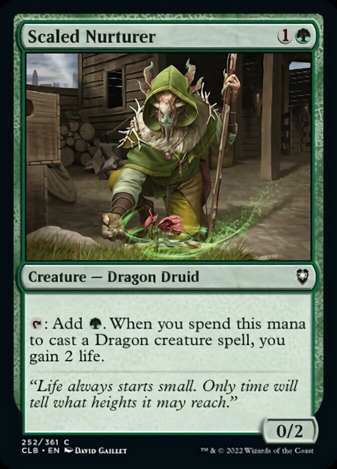 Scaled Nurturer [Commander Legends: Battle for Baldur's Gate] | Devastation Store