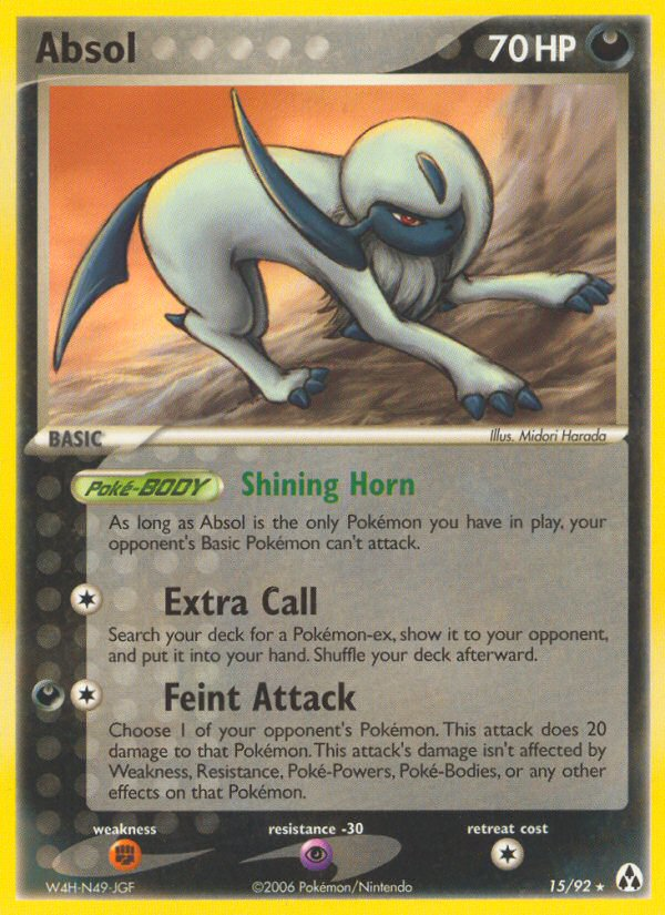 Absol (15/92) [EX: Legend Maker] | Devastation Store