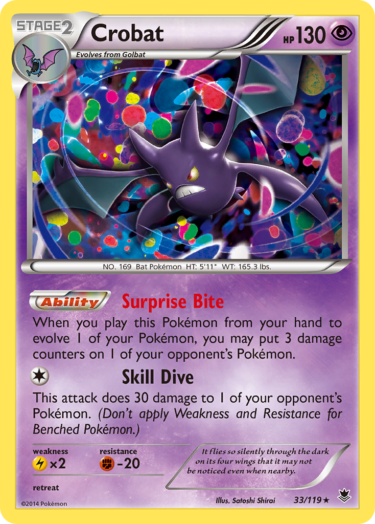 Crobat (33/119) [XY: Phantom Forces] | Devastation Store