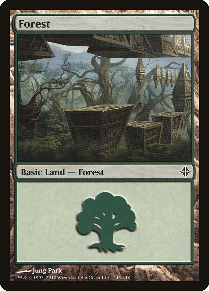 Forest (245) [Rise of the Eldrazi] - Devastation Store | Devastation Store