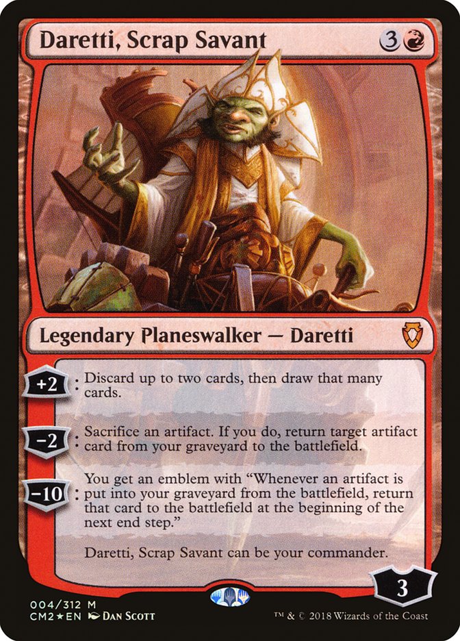 Daretti, Scrap Savant [Commander Anthology Volume II] - Devastation Store | Devastation Store