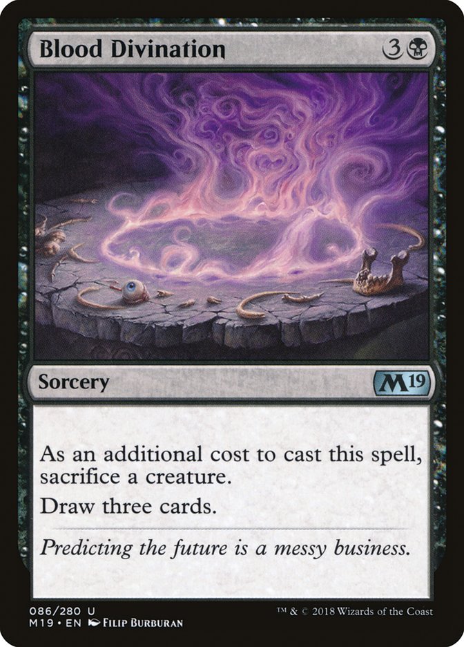 Blood Divination [Core Set 2019] - Devastation Store | Devastation Store