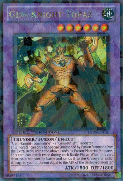 Gem-Knight Topaz [DT05-EN036] Ultra Rare | Devastation Store