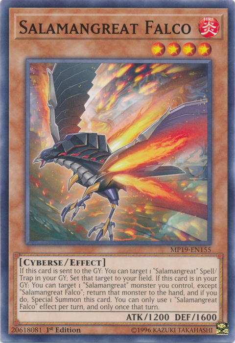 Salamangreat Falco [MP19-EN155] Common | Devastation Store