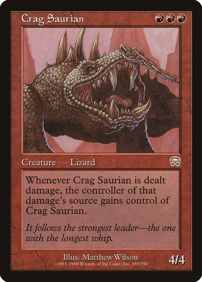 Crag Saurian [Mercadian Masques] - Devastation Store | Devastation Store