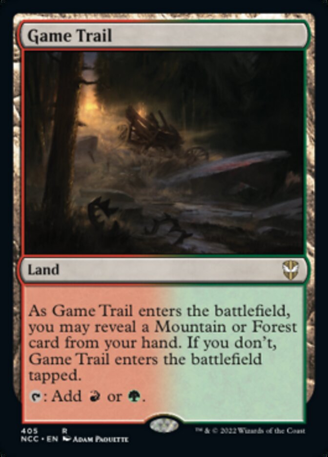 Game Trail [Streets of New Capenna Commander] | Devastation Store