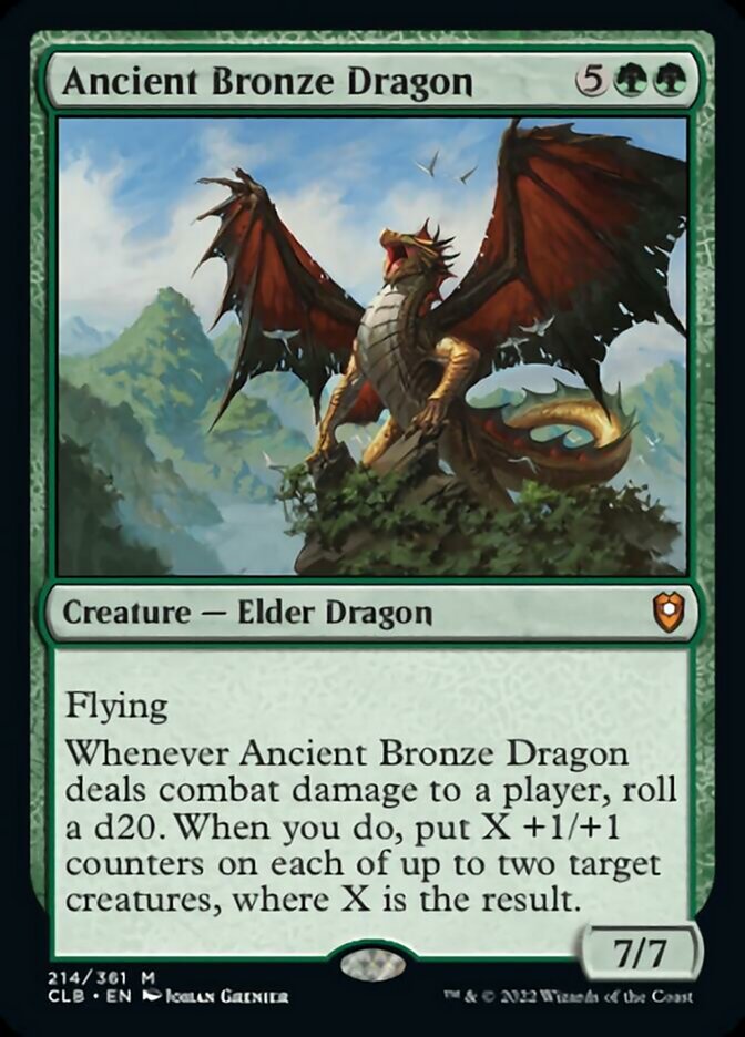 Ancient Bronze Dragon [Commander Legends: Battle for Baldur's Gate] | Devastation Store