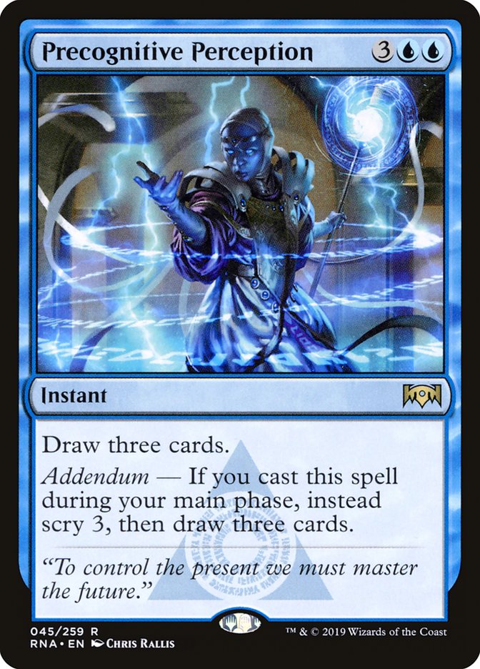 Precognitive Perception [Ravnica Allegiance] | Devastation Store