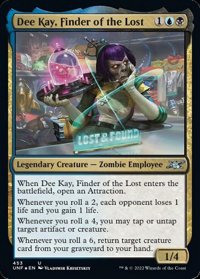 Dee Kay, Finder of the Lost (Galaxy Foil) [Unfinity] | Devastation Store