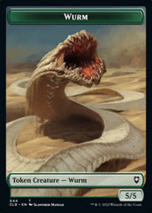 Phyrexian Beast // Wurm Double-sided Token [Commander Legends: Battle for Baldur's Gate Tokens] | Devastation Store