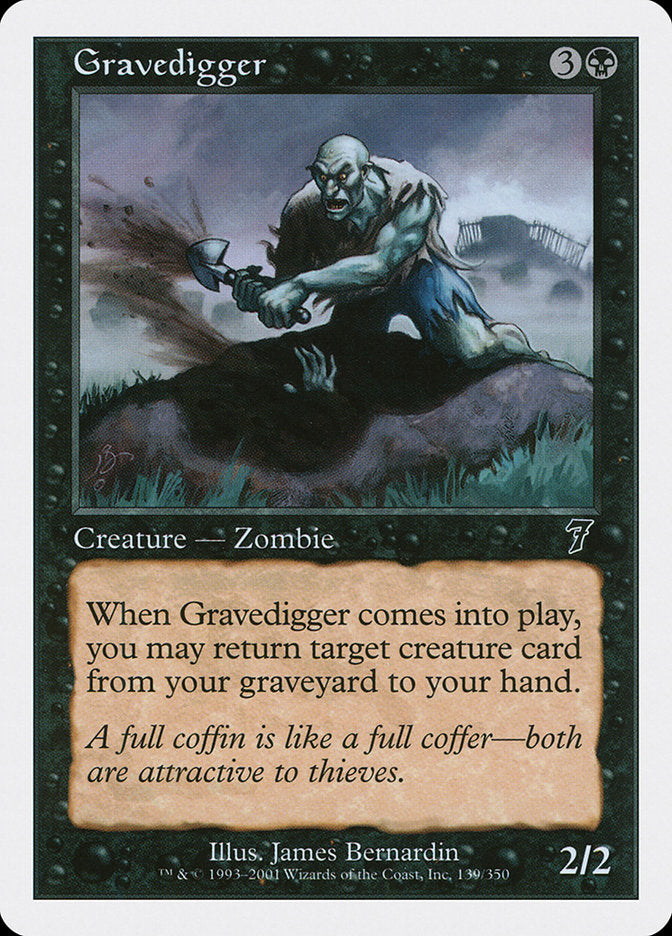 Gravedigger [Seventh Edition] | Devastation Store