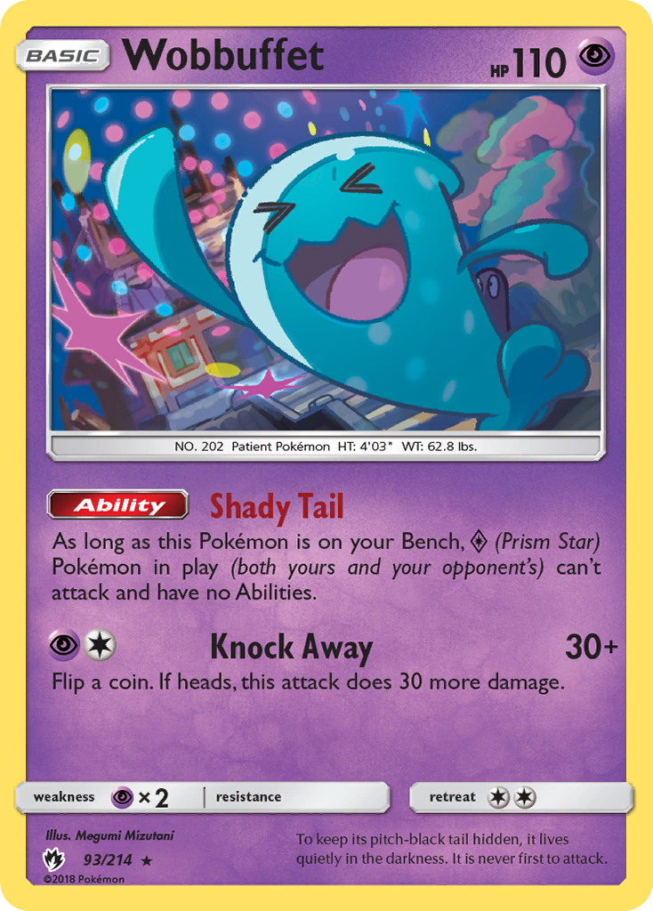 Wobbuffet (93/214) [Sun & Moon: Lost Thunder] | Devastation Store