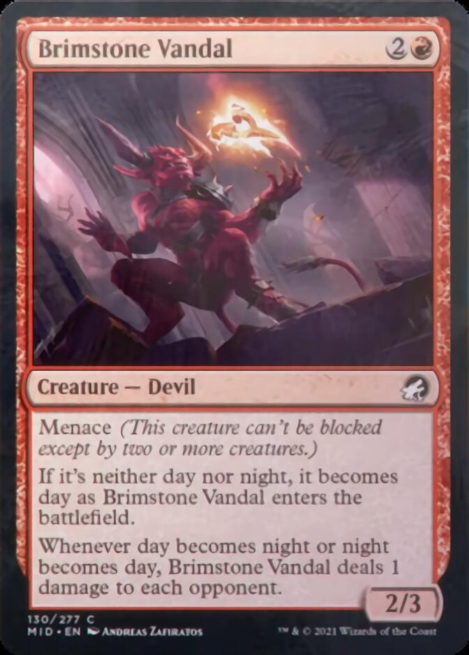 Brimstone Vandal [Innistrad: Midnight Hunt] | Devastation Store