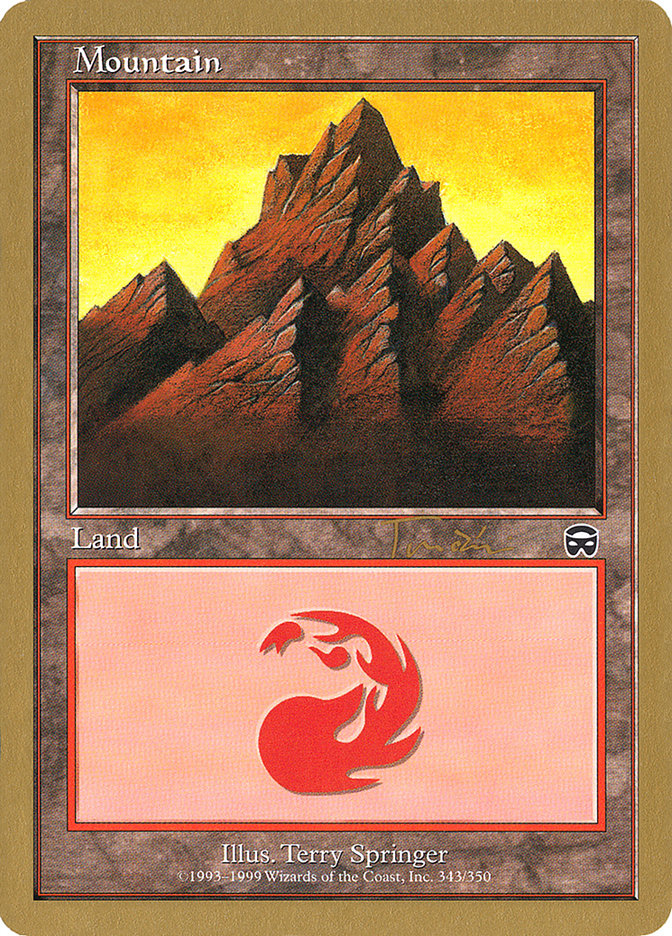 Mountain (jt343) (Jan Tomcani) (MMQ) [World Championship Decks 2001] | Devastation Store