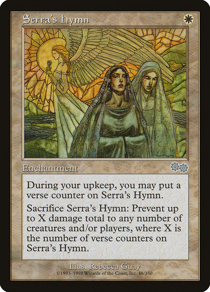 Serra's Hymn [Urza's Saga] - Devastation Store | Devastation Store