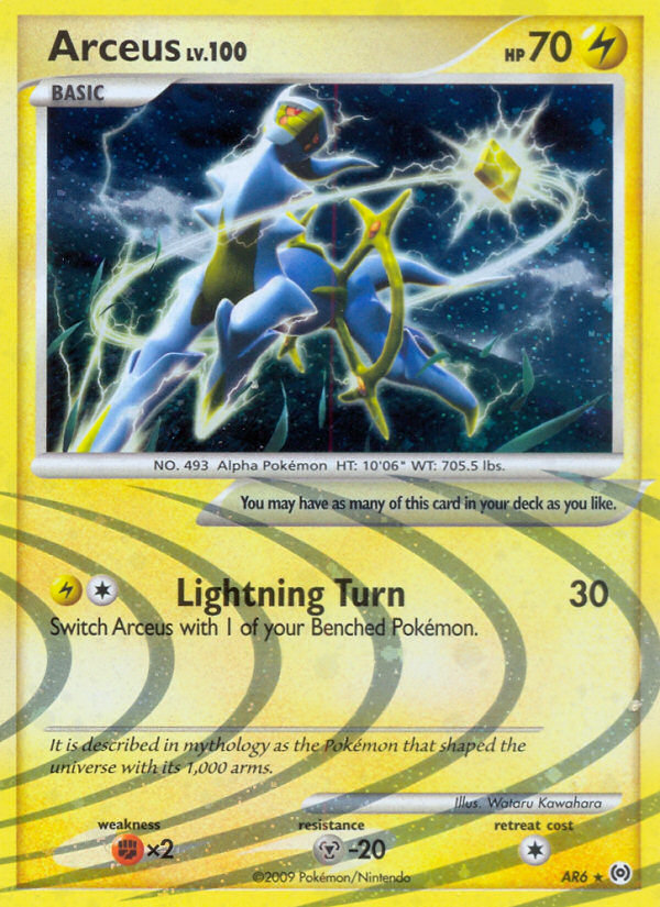 Arceus (AR6) [Platinum: Arceus] | Devastation Store