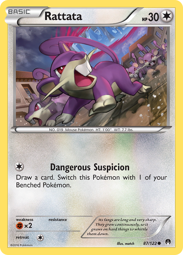 Rattata (87/122) [XY: BREAKpoint] | Devastation Store