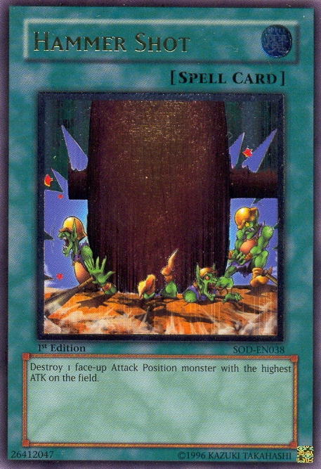 Hammer Shot [SOD-EN038] Ultimate Rare | Devastation Store