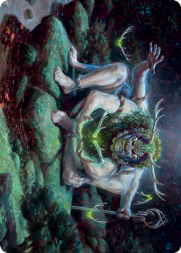 Myojin of Towering Might Art Card [Kamigawa: Neon Dynasty Art Series] | Devastation Store
