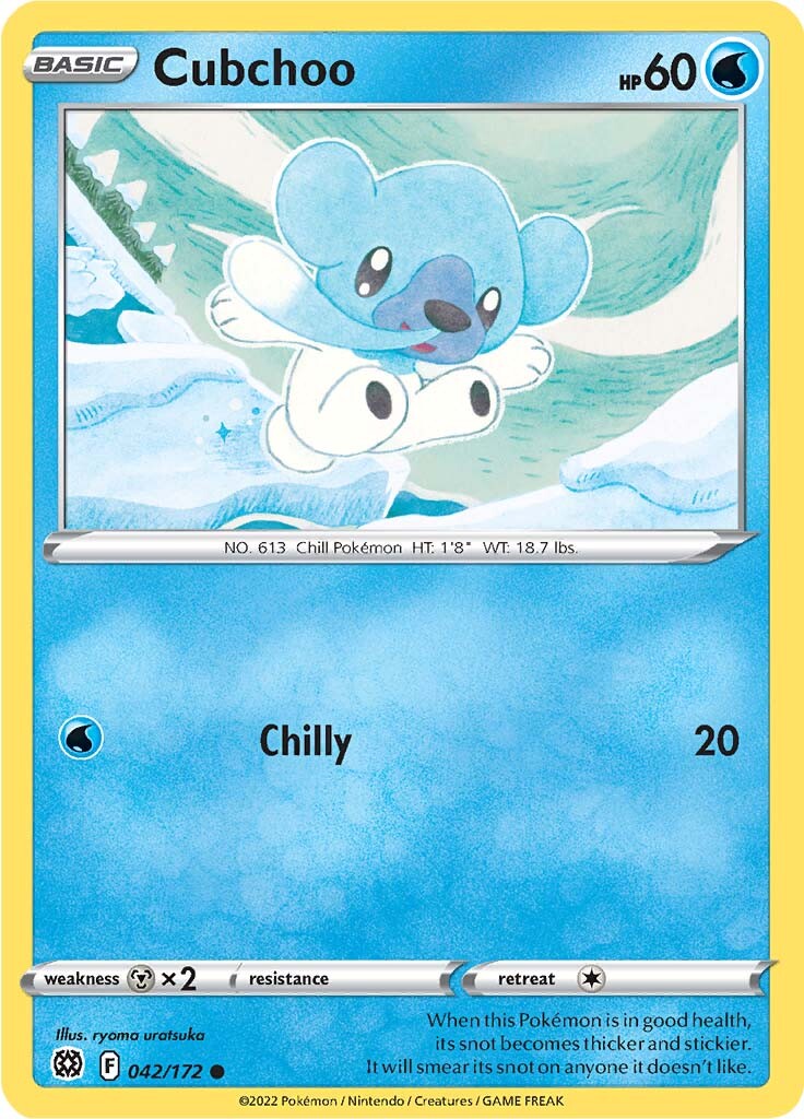 Cubchoo (042/172) [Sword & Shield: Brilliant Stars] | Devastation Store