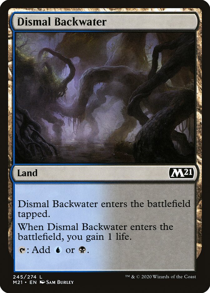 Dismal Backwater [Core Set 2021] | Devastation Store