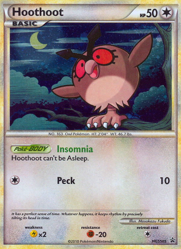 Hoothoot (HGSS05) [HeartGold & SoulSilver: Black Star Promos] | Devastation Store