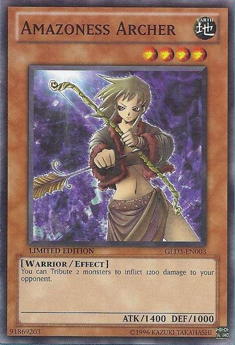 Amazoness Archer [GLD3-EN003] Common | Devastation Store