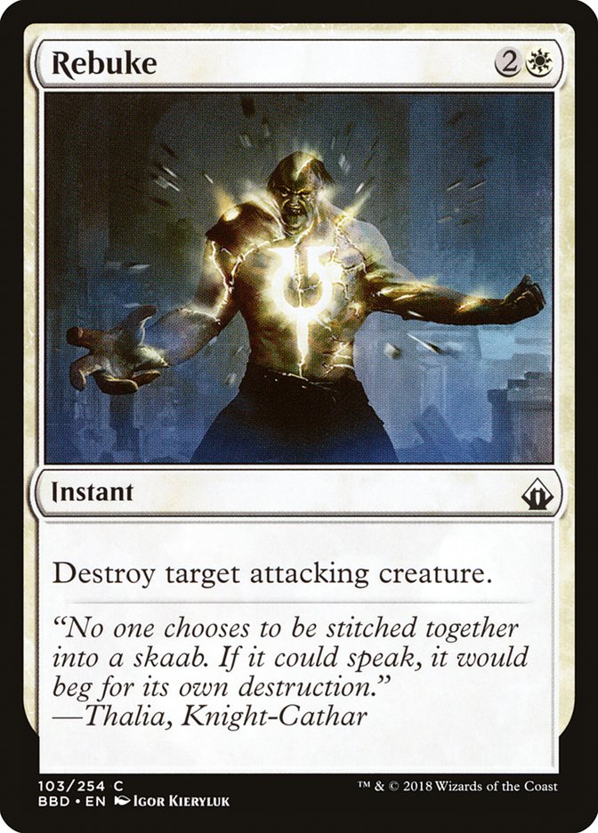 Rebuke [Battlebond] | Devastation Store