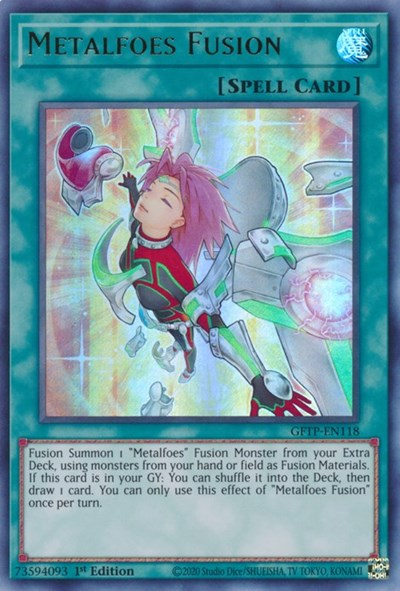 Metalfoes Fusion [GFTP-EN118] Ultra Rare | Devastation Store