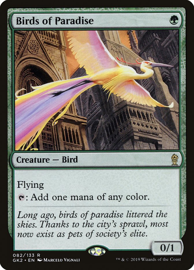 Birds of Paradise [Ravnica Allegiance Guild Kit] | Devastation Store