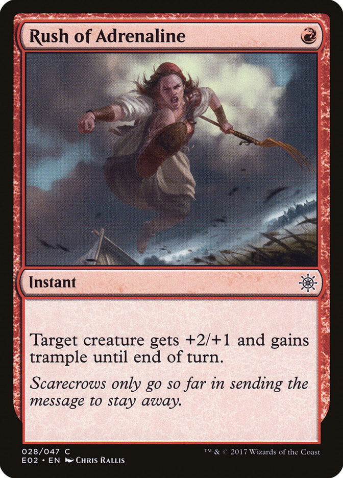 Rush of Adrenaline [Explorers of Ixalan] - Devastation Store | Devastation Store